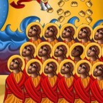 Coptic martyrs icon